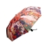 Набор: платок, складной зонт «Климт. Танцовщица», красный, красный, шелк, полиэстер