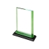 Награда Line, зеленый, прозрачный, зеленый, стекло