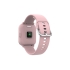 Смарт-часы со встроенным плеером Canyon SaltSW-78, розовый, розовый, пластик, алюминиевый безель