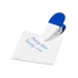 Держатель для бумаги Holdz на магните, синий, белый/синий прозрачный, пластик