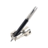 Набор William Lloyd : ручка шариковая и подставка, черный/серебристый, черный/серебристый, металл/кристаллы