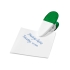 Держатель для бумаги Holdz на магните, зеленый, белый/зеленый прозрачный, пластик