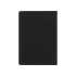 Обложка для паспорта с RFID защитой отделений для пластиковых карт Favor, черная, черный, полиуретан