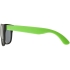 Очки солнцезащитные Retro, неоново-зеленый, черный/неоновый зеленый, пластик