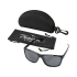 Поляризованные спортивные солнцезащитные очки Eiger с оправой из переработанного ПЭТ, черный, черный, полиамид