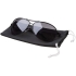 Солнечные очки Maverick в чехле. УФ 400, черный, черный, металл