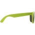 Солнцезащитные очки Retro - сплошные, неоново-зеленый, неоново-зеленый, пП пластик