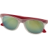 Солнцезащитные очки Sun Ray - зеркальные, красный, красный, пк-пластик