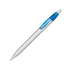 Ручка шариковая Celebrity «Шепард», серебристый/синий, серебристый/синий, пластик