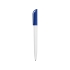 Ручка пластиковая шариковая Миллениум Color CLP, белый/синий, белый/синий, пластик