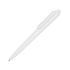 Ручка пластиковая трехгранная шариковая Lateen, белый, белый, пластик