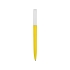 Ручка пластиковая шариковая Миллениум Color BRL, желтый/белый, желтый/белый, пластик