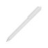 Ручка шариковая Pigra модель P03 PMM, белый, белый, пластик