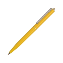 Ручка шариковая Senator модель Point Polished, желтый