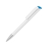 Ручка шариковая UMA «EFFECT SI», белый/синий, белый/синий, пластик