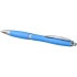 Шариковая ручка Nash из пшеничной соломы с хромированным наконечником, cиний, синий, абс-пластик, пшеничная солома