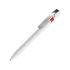 Ручка шариковая UMA «SKY M», белый/красный, белый/красный, пластик/металл