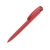 Ручка шариковая трехгранная UMA «TRINITY K transparent GUM», soft-touch, красный