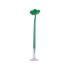 Ручка шариковая Кувшинка на присоске, зеленый, пластик