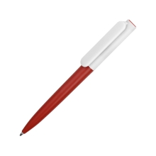 Ручка пластиковая шариковая «Umbo BiColor», красный/белый