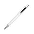Ручка пластиковая шариковая «Chink», белый/черный, белый/черный, пластик