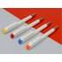 Ручка шариковая UMA «EFFECT SI», белый/оранжевый, белый/оранжевый, пластик
