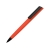 Ручка пластиковая soft-touch шариковая «Taper», красный/черный