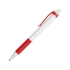 Ручка пластиковая шариковая «Centric» с грипом, белый/красный, белый/красный, пластик