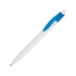 Ручка шариковая Какаду, белый/голубой (P), белый/голубой, пластик