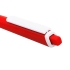 Ручка пластиковая трехгранная шариковая Lateen, красный/белый, красный/белый, пластик