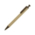 Ручка шариковая «Эко», бежевый/коричневый, бежевый/коричневый, картон/пластик