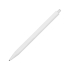 Ручка шариковая Pigra модель P01 PMM, белый, белый, пластик