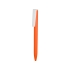 Ручка пластиковая шариковая «Fillip», оранжевый/белый, оранжевый/белый, пластик
