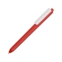 Ручка шариковая Pigra модель P03 PMM, красный/белый, красный/белый, пластик