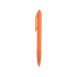 Ручка пластиковая шариковая Diamond, оранжевый, оранжевый, пластик/резина