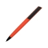 Ручка пластиковая soft-touch шариковая «Taper», красный/черный, красный/черный, пластик