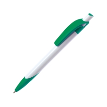 Ручка шариковая «Тироль», белый/зеленый