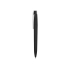 Ручка пластиковая soft-touch шариковая «Zorro», черный/белый, черный/белый, пластик с покрытием soft-touch