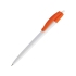 Ручка шариковая Celebrity «Пиаф» белая/оранжевая, белый/оранжевый, пластик