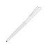 Ручка пластиковая soft-touch шариковая «Plane», белый, белый, пластик