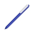 Ручка шариковая Pigra модель P03 PMM, синий/белый, синий/белый, пластик