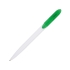 Ручка шариковая Celebrity «Гарленд», белый/зеленый, белый/зеленый, пластик