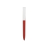 Ручка пластиковая soft-touch шариковая «Zorro», красный/белый, красный/белый, пластик с покрытием soft-touch