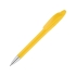 Ручка шариковая Celebrity Айседора, желтый, желтый матовый/серебристый, пластик
