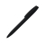 Шариковая ручка Coral Gum  с прорезиненным soft-touch корпусом и клипом., черный