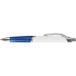 Ручка шариковая «Призма» белая/синяя, белый/синий, пластик