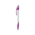 Ручка шариковая «Тироль», белый/фиолетовый, белый/фиолетовый, пластик