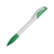 Ручка шариковая Senator модель Hattrix Basic, белый/зеленый