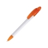 Ручка шариковая Celebrity Эвита, белый/оранжевый, белый матовый/оранжевый, пластик