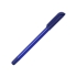 Ручка шариковая пластиковая Delta из переработанных контейнеров, синяя, синий, rpet, переработанные лотки из pvc